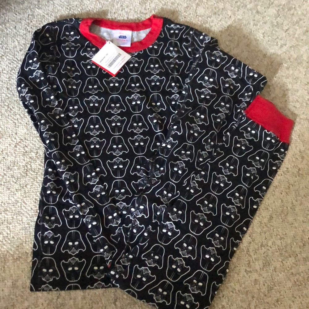 Hanna Andersson Star Wars PJ long john sz 160